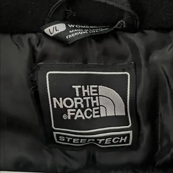 The North Face Steep Tech 550 Ski Jacket Women’s Size Large Purple & Black VTG - Picture 8 of 11
